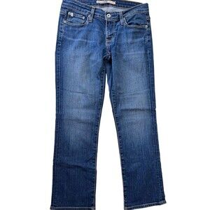 Big Star Womens Nikki 1974 Denim Straight Jeans Size 26 Medium Wash